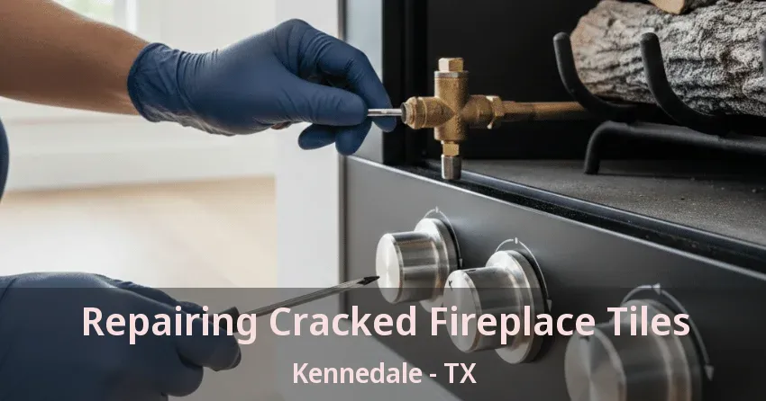 Repairing Cracked Fireplace Tiles Kennedale - TX